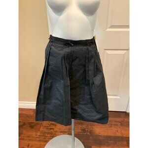 Elie Tahari Black Wool Pleated Skirt, Size 6 (US)